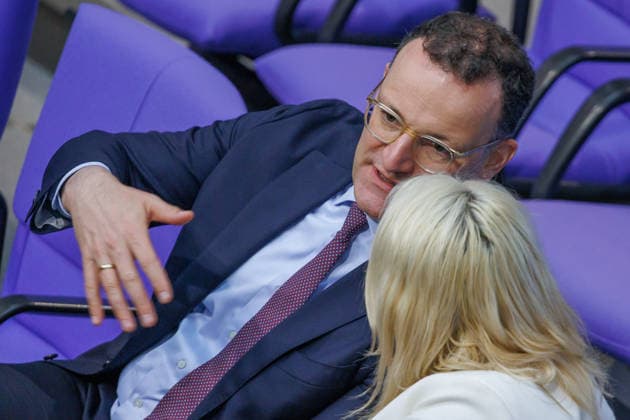 Bundestag Jens Spahn CDU in the German Bundestag on 07 05 26 in Berlin Berlin Berlin Germany Bundestag