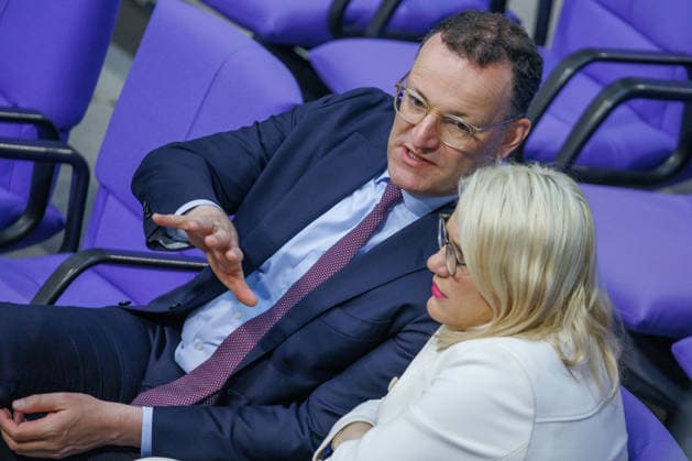 Bundestag Jens Spahn CDU in the German Bundestag on 07 05 26 in Berlin Berlin Berlin Germany Bundestag