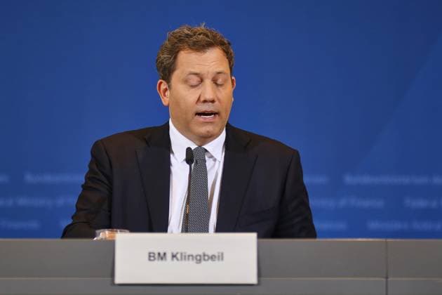 Berlin, Germany, 07 05 2026 Ministry of Finance Announcement of the results of the tax estimate for 2026 to 2030 Federal Minister of Finance Lars Klingbeil SPD Copyright: xdtsxNachrichtenagenturx dts_118189