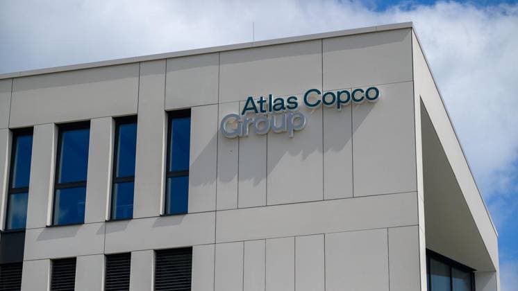 Essen Atlas Copco inaugurates new building FOR EDITORIAL PURPOSES ONLY EDITORIAL USE ONLY p Official inauguration of the new Atlas Copco Group building on Thursday, May 7, 2026, at Wetterschacht in Essen Copyright UwexErnst Copyright: UwexErnst doc85qr6kjhh88nn96xt4g ,EDITORIAL USE ONLY Copyright: UwexErnst