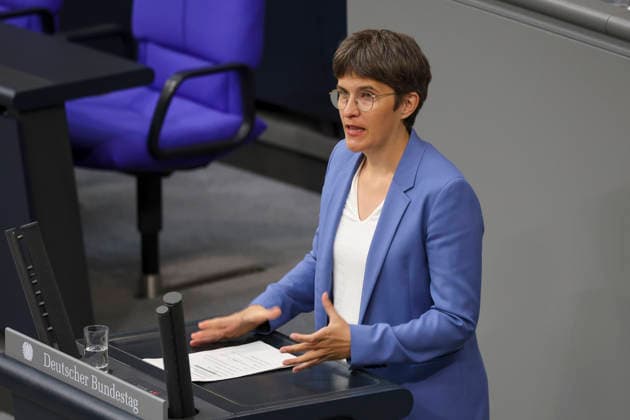 Dr. Anna Lührmann, Greens during the session in the German Bundestag on 07 05,26 in Berlin Photo by Mauersberger imago Session in the German Bundestag