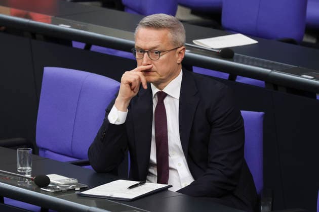Karsten Wildberger German Federal Minister for Digitalization during the session in the German Bundestag on 07 05,26 in Berlin Photo by Mauersberger imago Session in the German Bundestag