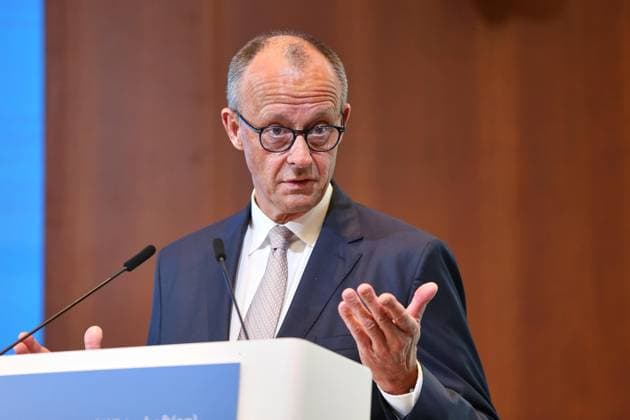 Berlin, Germany, 07 05 2026 Haus der Deutschen Wirtschaft IHK Day Federal Chancellor Friedrich Merz CDU gives a speech Copyright: xdtsxNachrichtenagenturx dts_118196