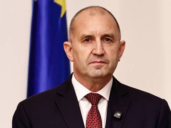BULGARIA, SOFIA - MAY 7, 2026: Rumen Radev, leader of Bulgaria s political coalition Progressive Bulgaria and former Bulgarian president, receives a mandate from Bulgarian President Iliana Iotova to form a new government. Igor Lenkin TASS  92148979
