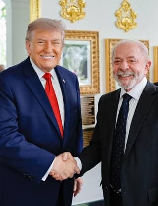 US President Trump meets with Brazilian President Lula da Silva at the White House WASHINGTON, D.C., UNITED STATES - MAY 7: (----EDITORIAL USE ONLY - MANDATORY CREDIT - BRAZILIAN GOVERNMENT RICARDO STUCKERT HANDOUT - NO MARKETING NO ADVERTISING CAMPAIGNS - DISTRIBUTED AS A SERVICE TO CLIENTS----) Brazilian President Luiz Inacio Lula da Silva (R) meets with U.S. President Donald Trump (L) at the White House in Washington, D.C., United States on May 7, 2026. Brazilian Government Ricardo Stuckert Handout Anadolu Washington DC United States. Editorial use only. Please get in touch for any other usage.  Copyright: x2026xAnadoluxBrazilianxGovernmentx xRicardoxStuckertx xHandoutx