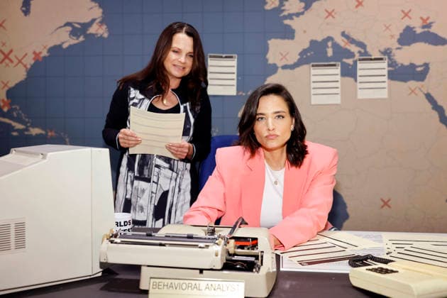 Presenter Amira Aly with her mother Mirjam Svetnik at the opening of the True Crime exhibition Serial Killers in Cologne Ehrenfeld Cologne, 07 05 2026 NRW Germany Copyright: xChristophxHardtx