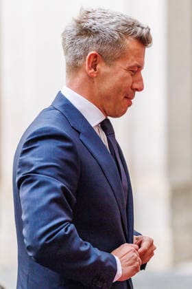 May 7, 2026, Roma, Italia, Italia: Hungary s Prime Minister-elect Peter Magyar, arrives at Palazzo Chigi to meet the Prime Minister, Rome, Italy, 06 05 2026 Roma Italia  - ZUMAa289 20260507_zia_a289_053 Copyright: xFrancescoxFotiax