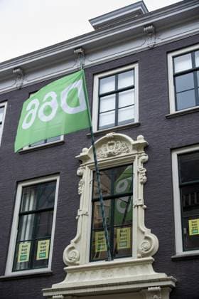 THE HAGUE - An explosion occurred at the D66 party headquarters. The building on Lange Houtstraat in The Hague city center was damaged as a result. LINA SELG ANP netherlands out - belgium out  Copyright: xx x557755096x originalFilename: 557755096.jpg