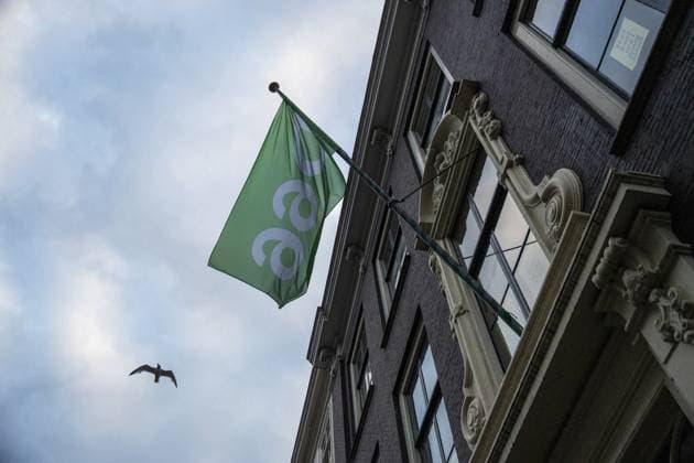 THE HAGUE - An explosion occurred at the D66 party headquarters. The building on Lange Houtstraat in The Hague city center was damaged as a result. LINA SELG ANP netherlands out - belgium out  Copyright: xx x557755145x originalFilename: 557755145.jpg