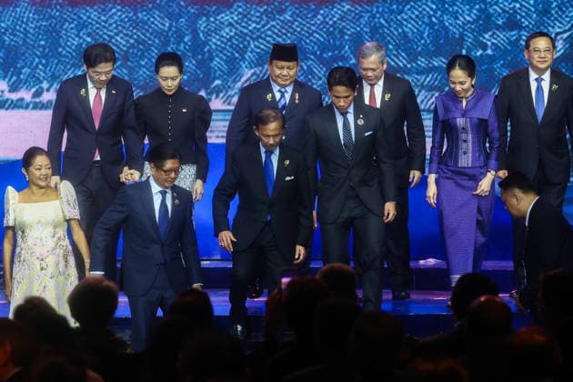 Southeast Asian leaders gather at Opening Ceremony of ASEAN Summit and Related Meetings 2026 CEBU, PHILIPPINES - MAY 8: Heads of state from ASEAN member countries during the official opening ceremony of the 48th ASEAN Summit and Related Meetings, in Cebu, Philippines, on May 8, 2026. Top leaders of ASEAN member states from across Southeast Asia gather to discuss key international and regional issues, including conflict in the Middle East, trade and economic development, fuel and energy crisis, and South China Sea territorial disputes. The summit comes just a few days ahead of a meeting between United States President Donald Trump and Chinese President Xi Jinping, which will take place in mid-May. Daniel Ceng Anadolu Cebu Philippines. Edit  Copyright: x2026xAnadoluxDanielxCengx