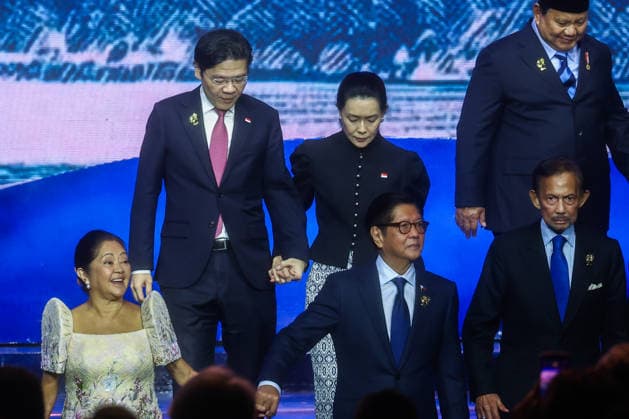 Southeast Asian leaders gather at Opening Ceremony of ASEAN Summit and Related Meetings 2026 CEBU, PHILIPPINES - MAY 8: Heads of state from ASEAN member countries during the official opening ceremony of the 48th ASEAN Summit and Related Meetings, in Cebu, Philippines, on May 8, 2026. Top leaders of ASEAN member states from across Southeast Asia gather to discuss key international and regional issues, including conflict in the Middle East, trade and economic development, fuel and energy crisis, and South China Sea territorial disputes. The summit comes just a few days ahead of a meeting between United States President Donald Trump and Chinese President Xi Jinping, which will take place in mid-May. Daniel Ceng Anadolu Cebu Philippines. Edit  Copyright: x2026xAnadoluxDanielxCengx