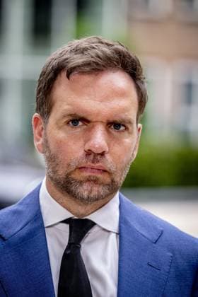 THE HAGUE - Derk Boswijk, State Secretary for Defence, speaks to the press ahead of the first weekly Council of Ministers after the May recess at the Ministry of General Affairs. ROBIN UTRECHT ANP netherlands out - belgium out  Copyright: xx x557762533x originalFilename: 557762533.jpg