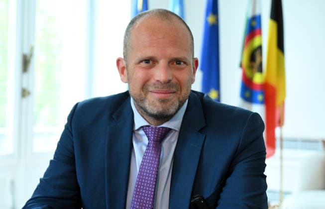 Belgium Defense Minister Theo Francken BRUSSELS, BELGIUM - MAY 06: Belgium Defense Minister Theo Francken is seen during an exclusive interview ahead of the economic mission visit from Belgium to Turkiye on May 06, 2026 in Brussels, Belgium. Dursun Aydemir Anadolu Brussels Belgium. Editorial use only. Please get in touch for any other usage.  Copyright: x2026xAnadoluxDursunxAydemirx