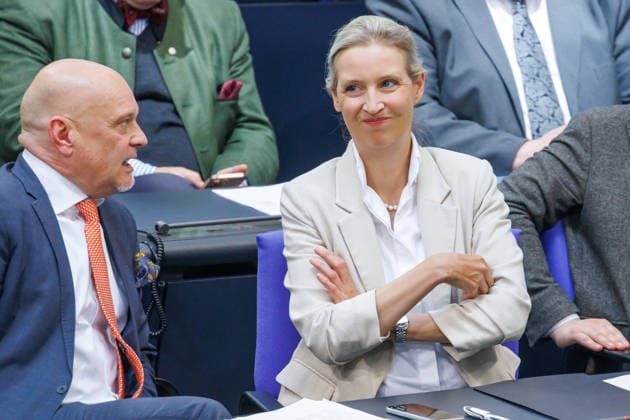Bundestag Alice Weidel AfD in the German Bundestag on 08 05 26 in Berlin Berlin Berlin Germany Bundestag