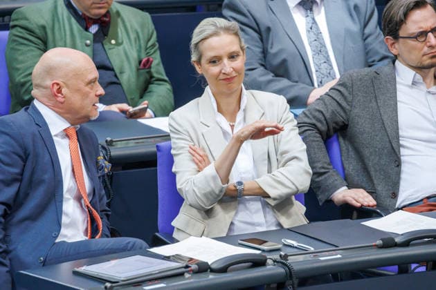 Bundestag Alice Weidel AfD in the German Bundestag on 08 05 26 in Berlin Berlin Berlin Germany Bundestag