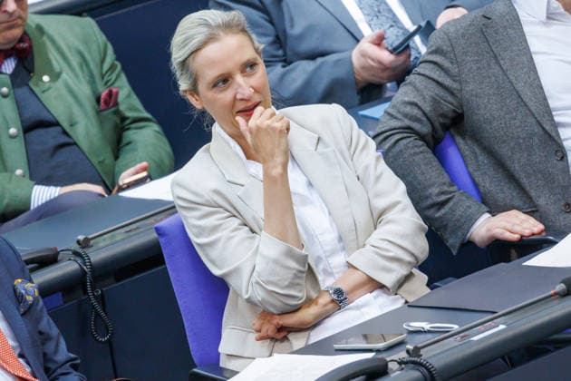 Bundestag Alice Weidel AfD in the German Bundestag on 08 05 26 in Berlin Berlin Berlin Germany Bundestag