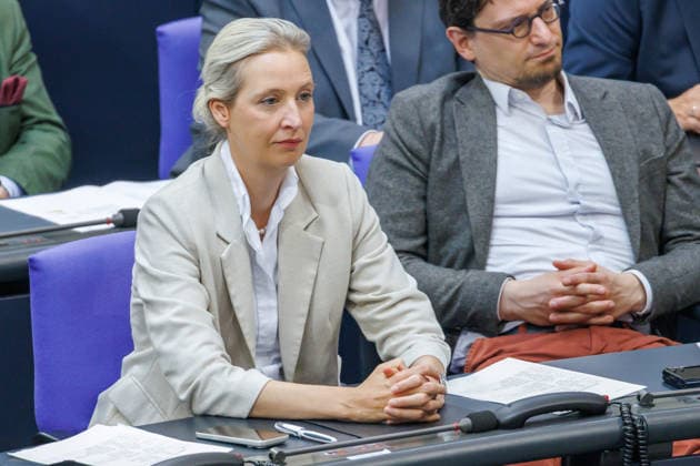Bundestag Alice Weidel AfD in the German Bundestag on 08 05 26 in Berlin Berlin Berlin Germany Bundestag