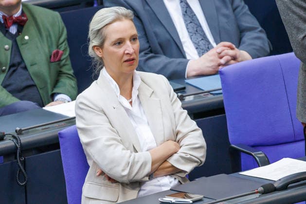 Bundestag Alice Weidel AfD in the German Bundestag on 08 05 26 in Berlin Berlin Berlin Germany Bundestag