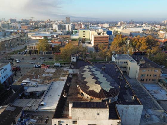 Santiago, May 8, 2026 Fire affects Chinese shop in Alameda corner Libertad in the commune of Santiago Diego Martin Aton Chile, Aton 1153371 jpeg  Copyright: DiegoxMartin AtonxChile