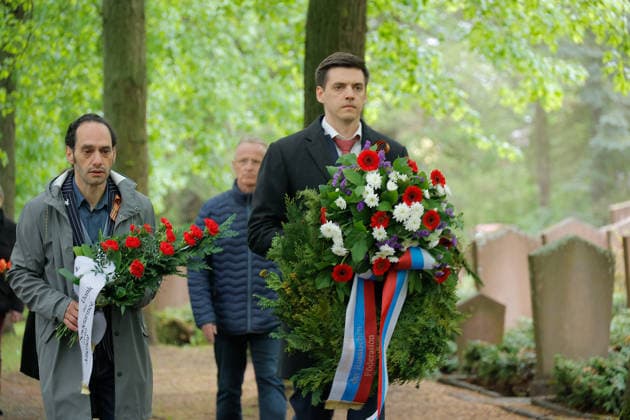 Commemoration Liberation 08 05 2026 Chemnitz, Cemetery of Honor, Commemoration On the 81st anniversary of the liberation from National Socialism and the end of the Second World War, the Associ