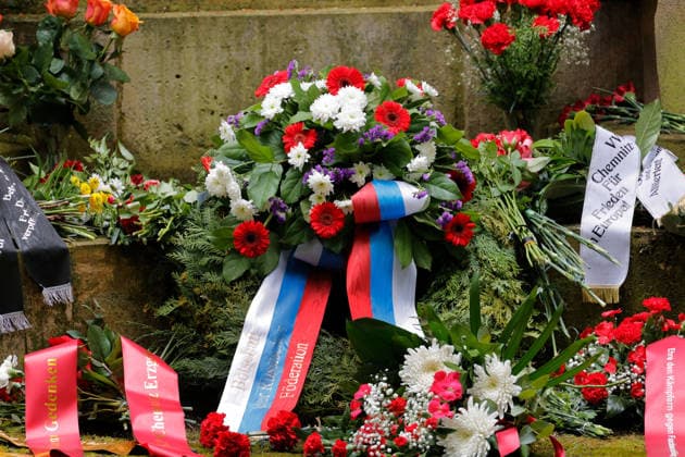 Commemoration Liberation 08 05 2026 Chemnitz, Cemetery of Honor, Commemoration On the 81st anniversary of the liberation from National Socialism and the end of the Second World War, the Association of Persecutees of the Nazi Regime Chemnitz invit