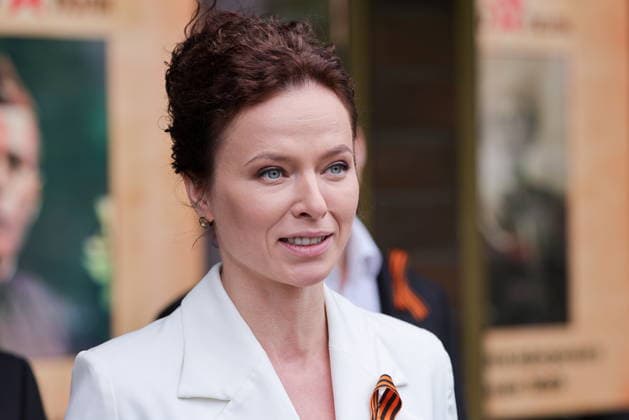 RUSSIA, MOSCOW - MAY 9, 2026: Actress Vera Shpak attends a concert titled The Path to Victory on Tverskoi Boulevard on Victory Day Moscow Russia  - ZUMAt113 20260509_zaa_t113_624 Copyright: xYevgenyxMessmanx