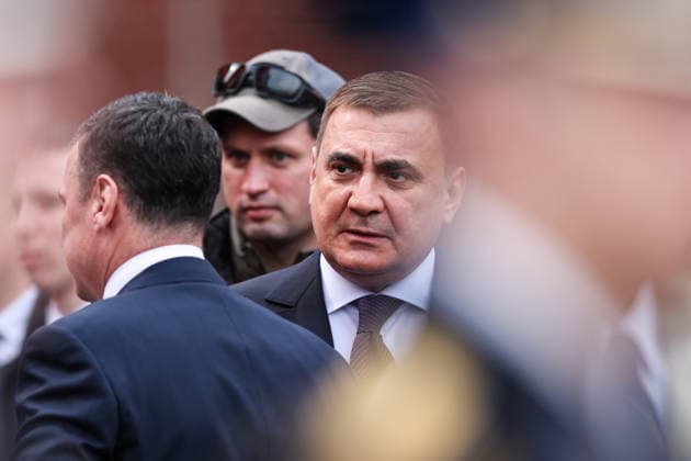 RUSSIA, MOSCOW - MAY 9, 2026: Alexei Dyumin, Aide to the President of Russia, attends a military parade in Red Square on Victory Day to mark 81 years since the victory of the Soviet Union over Nazi Germany in the Great Patriotic War, Eastern Front of World War II. Alexander Shcherbak TASS  92225601