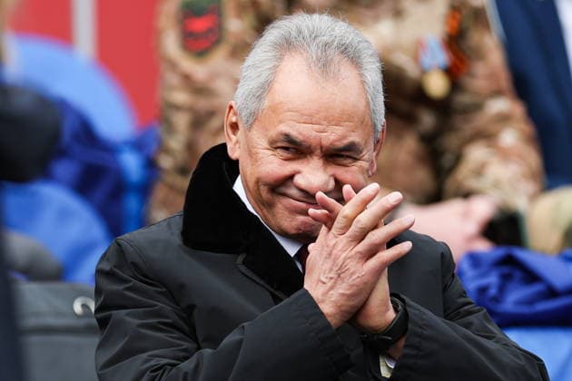 RUSSIA, MOSCOW - MAY 9, 2026: Sergei Shoigu, Secretary of the Russian Security Council, arrives for a military parade in Red Square on Victory Day to mark 81 years since the victory of the Soviet Union over Nazi Germany in the Great Patriotic War, Eastern Front of World War II Moscow Russia  - ZUMAt113 20260509_zaa_t113_801 Copyright: xAlexanderxShcherbakx