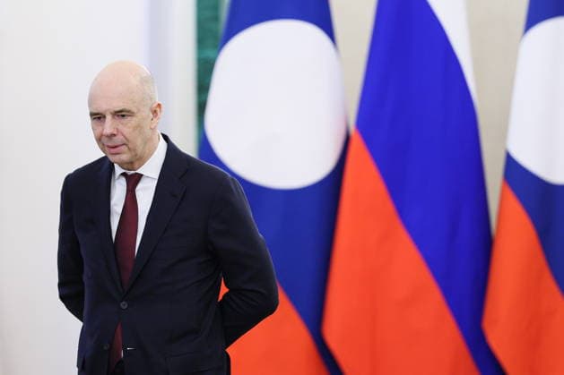 RUSSIA, MOSCOW - MAY 9, 2026: Russia s Finance Minister Anton Siluanov looks on during a bilateral meeting between Russia s President Vladimir Putin and Laos President Thongloun Sisoulith at the Moscow Kremlin Moscow Russia  - ZUMAt113 20260509_zaa_t113_1377 Copyright: xAlexanderxShcherbakx