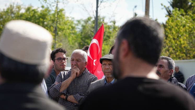 May 9, 2026, Gaziantep, Gaziantep, Turkey: Hundreds of demonstrators take part in a protest organized by 45 non-governmental organizations against a scheduled performance by the girl group Manifest. The demonstration, which saw some scuffles with security forces, was held to oppose the event on the grounds of preserving local conservative values and preventing social tension in Gaziantep, Turkey on May 09, 2026. Gaziantep Turkey - ZUMAa260 20260509_zip_a260_024 Copyright: xMohammadxBashirxAldaherx