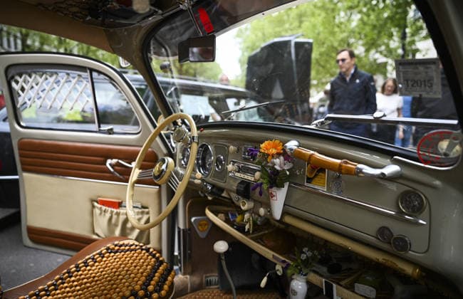 Classic Days Berlin BERLIN, GERMANY - MAY 09: Classic cars are displayed on the Kurfurstendamm boulevard during the Classic Days Berlin event in Berlin, Germany, on May 09, 2026. Approximately 2,000 vintage vehicles from different eras were showcased, bringing together thousands of classic car enthusiasts for the open-air exhibition. Halil Sagirkaya Anadolu Berlin Germany. Editorial use only. Please get in touch for any other usage.  Copyright: x2026xAnadoluxHalilxSagirkayax