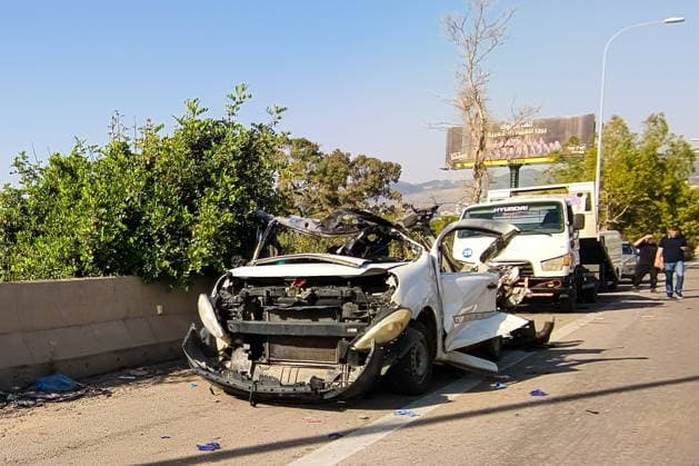 LEBANON - MAY 9, 2026: A view of a damaged vehicle after a military strike on the town of Saadiyat. Ankhar Kochneva TASS  92241439