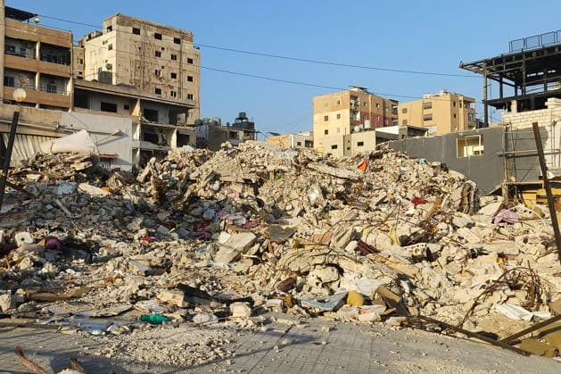 LEBANON, TYRE - MAY 9, 2026: Damage from an Israeli military strike on Tyre Tyre Lebanon  - ZUMAt113 20260509_zaa_t113_1877 Copyright: xAnkharxKochnevax