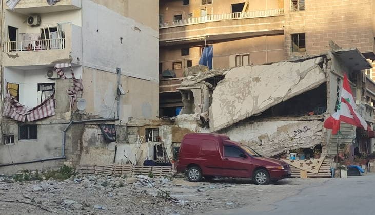 LEBANON, TYRE - MAY 9, 2026: Damage from an Israeli military strike on Tyre Tyre Lebanon  - ZUMAt113 20260509_zaa_t113_1879 Copyright: xAnkharxKochnevax