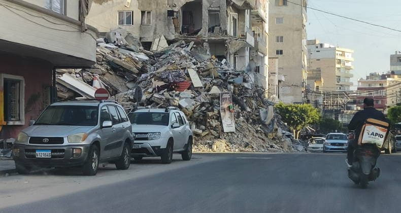 LEBANON, TYRE - MAY 9, 2026: Damage from an Israeli military strike on Tyre Tyre Lebanon  - ZUMAt113 20260509_zaa_t113_1885 Copyright: xAnkharxKochnevax