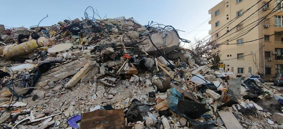 LEBANON, TYRE - MAY 9, 2026: Damage from an Israeli military strike on Tyre Tyre Lebanon  - ZUMAt113 20260509_zaa_t113_1887 Copyright: xAnkharxKochnevax