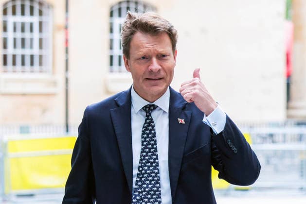 . 10 05 2026. London, United Kingdom. Sunday With Laura Kuenssberg. Richard Tice attends the Sunday With Laura Kuenssberg show at BBC New Broadcasting House, London.  xMartynxWheatleyx xi-Imagesx IIM-26761-0007