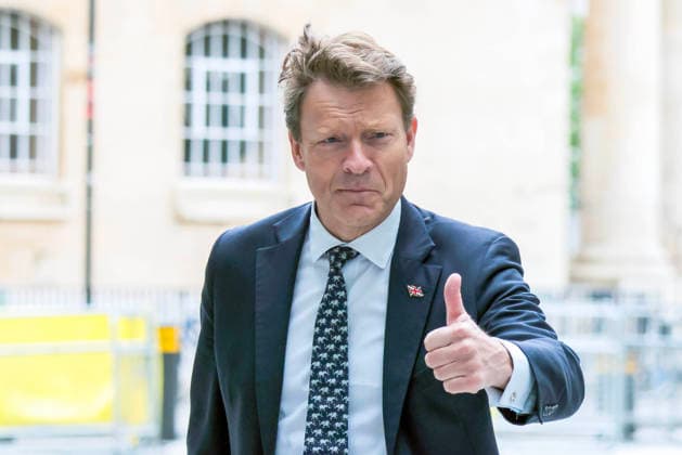 . 10 05 2026. London, United Kingdom. Sunday With Laura Kuenssberg. Richard Tice attends the Sunday With Laura Kuenssberg show at BBC New Broadcasting House, London.  xMartynxWheatleyx xi-Imagesx IIM-26761-0008