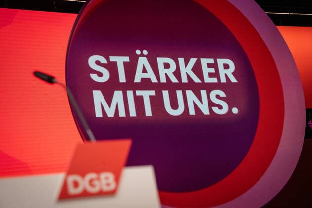 View of the event hall at the Estrel Hotel shortly before the start of the Federal Congress DGB Federal Congress 2026 in Berlin German Trade Union Confederation 23 Ordinary Federal Congress, Berlin Berlin Germany Hotel Estrel