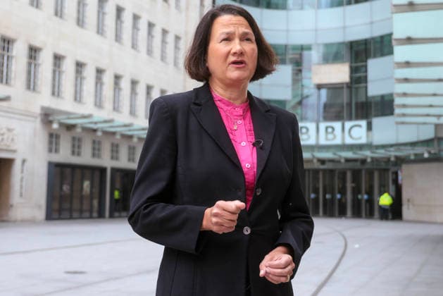 . 10 05 2026. London, United Kingdom. Sunday With Laura Kuenssberg. Catherine West attends the Sunday With Laura Kuenssberg show at BBC New Broadcasting House, London.  xMartynxWheatleyx xi-Imagesx IIM-26761-0026