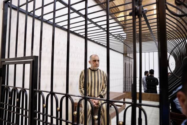 Trial of Atef Najib, who is accused of torture and massacres in Syria, continues DAMASCUS, SYRIA - MAY 10: Atef Najib, the cousin of ousted regime leader Bashar al-Assad and accused of being responsible for torture and massacres committed against the people of Deraa, attends a trial in Damascus, Syria on May 10, 2026. Izz Aldien Alqasem Anadolu Damascus Syria. Editorial use only. Please get in touch for any other usage.  Copyright: x2026xAnadoluxIzzxAldienxAlqasemx