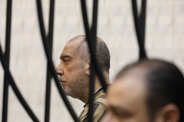 Trial of Atef Najib, who is accused of torture and massacres in Syria, continues DAMASCUS, SYRIA - MAY 10: Atef Najib, the cousin of ousted regime leader Bashar al-Assad and accused of being responsible for torture and massacres committed against the people of Deraa, attends a trial in Damascus, Syria on May 10, 2026. Izz Aldien Alqasem Anadolu Damascus Syria. Editorial use only. Please get in touch for any other usage.  Copyright: x2026xAnadoluxIzzxAldienxAlqasemx