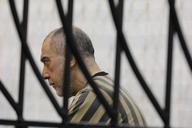 Trial of Atef Najib, who is accused of torture and massacres in Syria, continues DAMASCUS, SYRIA - MAY 10: Atef Najib, the cousin of ousted regime leader Bashar al-Assad and accused of being responsible for torture and massacres committed against the people of Deraa, attends a trial in Damascus, Syria on May 10, 2026. Izz Aldien Alqasem Anadolu Damascus Syria. Editorial use only. Please get in touch for any other usage.  Copyright: x2026xAnadoluxIzzxAldienxAlqasemx