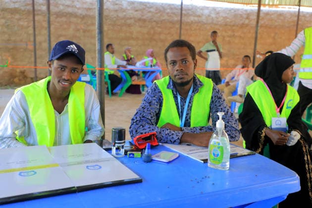 Direct elections are being held outside Mogadishu for the first time in Somalia WAJID, SOMALIA - MAY 10: Voters headed to polling stations from the early hours of the morning in Southwest State, casting their ballots under security measures in Wajid, Somalia on May 10, 2026. Residents of the Wajid district took part in the democratic process by going to voting centers to vote. Mohamud Ismail Kulane Anadolu Wajid Somalia. Editorial use only. Please get in touch for any other usage.  Copyright: x2026xAnadoluxMohamudxIsmailxKulanex