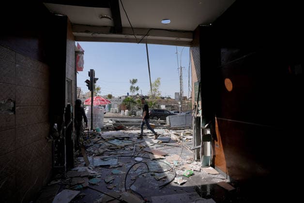 Palestinian shop owners face demolition orders in east Jerusalem JERUSALEM - MAY 10: Palestinian shop owners demolish their own businesses after Israeli authorities issued demolition and evacuation orders for commercial structures in the Al-Mushtal area of Al-Eizariya in East Jerusalem, on May 10, 2026. According to the Jerusalem Governorate, around 50 Palestinian-owned shops and commercial facilities were targeted, while Israeli security forces were deployed in the area. Issam Rimawi Anadolu Jerusalem Israel. Editorial use only. Please get in touch for any other usage.  Copyright: x2026xAnadoluxIssamxRimawix