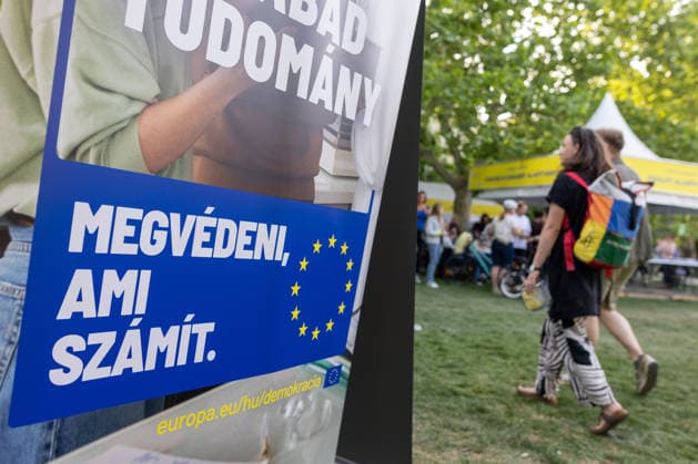 May 10, 2026, Budapest, Hungary: Europe Day festival at Liberty Square in Budapest commemorating the anniversary of Hungary joining the European Union. The event combines education for children with activities for youth and artistic programs for residents. Budapest Hungary  - ZUMAl194 20260510_zip_l194_005 Copyright: xMarekxLadzinskix