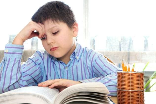 School boy studying model released Symbolfoto Copyright: xelenathewisex Panthermedia66249736.jpg