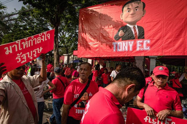 May 11, 2026, Bangkok, Bangkok, Thailand: MayÃ¢â‚¬¹ 11.2026,Bangkok,Thailand,Supporters of Thailand s former prime minister Thaksin Shinawatra await his release from Klong Prem Central Prison in Bangkok, Thailand,.Thaksin Shinawatra walked out of a Bangkok prison to the cheers of loyal supportersÃ¢ Bangkok Thailand  - ZUMAw215 20260511_zip_w215_002 Copyright: xWissarutxWeerasoponx