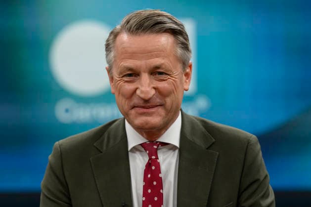 in the picture from l Nikolaus Blome, Head of Politics and Society RTL ntv, GER, Berlin, Studio, guest of Caren Miosga, Polittalk, TV, format, recording, Das Erste, from Adlershof at Studio 20, topic How does the SPD want to regain trust, Ms. Schwesig 10 05 2026 Copyright: HMBxMedia UwexKoch