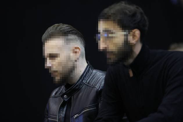 Accused Paolo Falzone and Antonino Falzone pictured during and the trial of P. and A. Falzone, at the Court of Appeal of Mons, on Monday 11 May 2026. The trial of the two men concerns the 2022 tragedy in Strepy-Bracquegnies, where a car plowed into a carnival parade around 5:00. Six people died at the scene, and a seventh months later in the hospital. P. Falzone is charged with seven murder and 81 attempted murder. A. Falzone with failure to render aid to a person in danger.  VIRGINIExLEFOUR 173474557